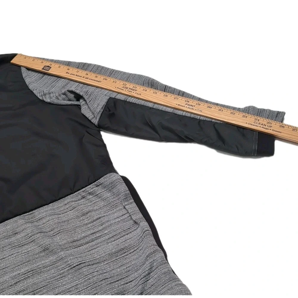 Nike Basketball Dri-FIT Jacket Mens 3XL Gray‎ Black Full Zip Hoodie Pockets